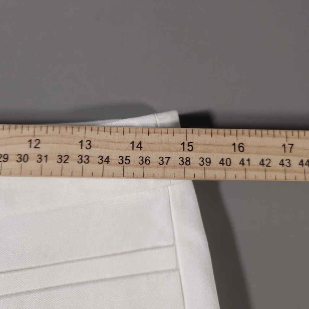 Banana Republic Sloan Crop Pants Womens 4P White Petite Stretch Trousers New - Picture 4 of 8